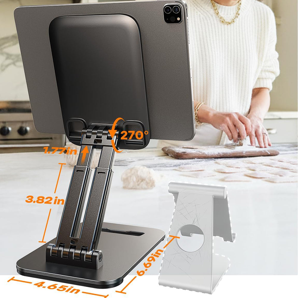 Lisen Bürohalterung für Telefon / Tablet, 4inch - 15.9inch, Schwarz YL0424080007