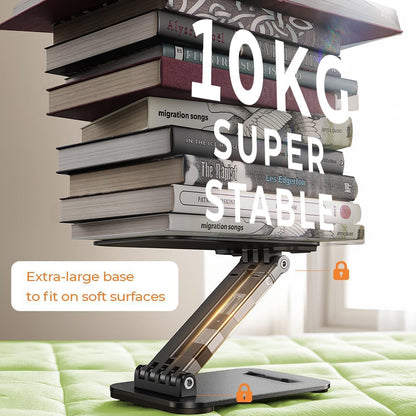 Lisen Bürohalterung für Telefon / Tablet, 4inch - 15.9inch, Schwarz YL0424080007