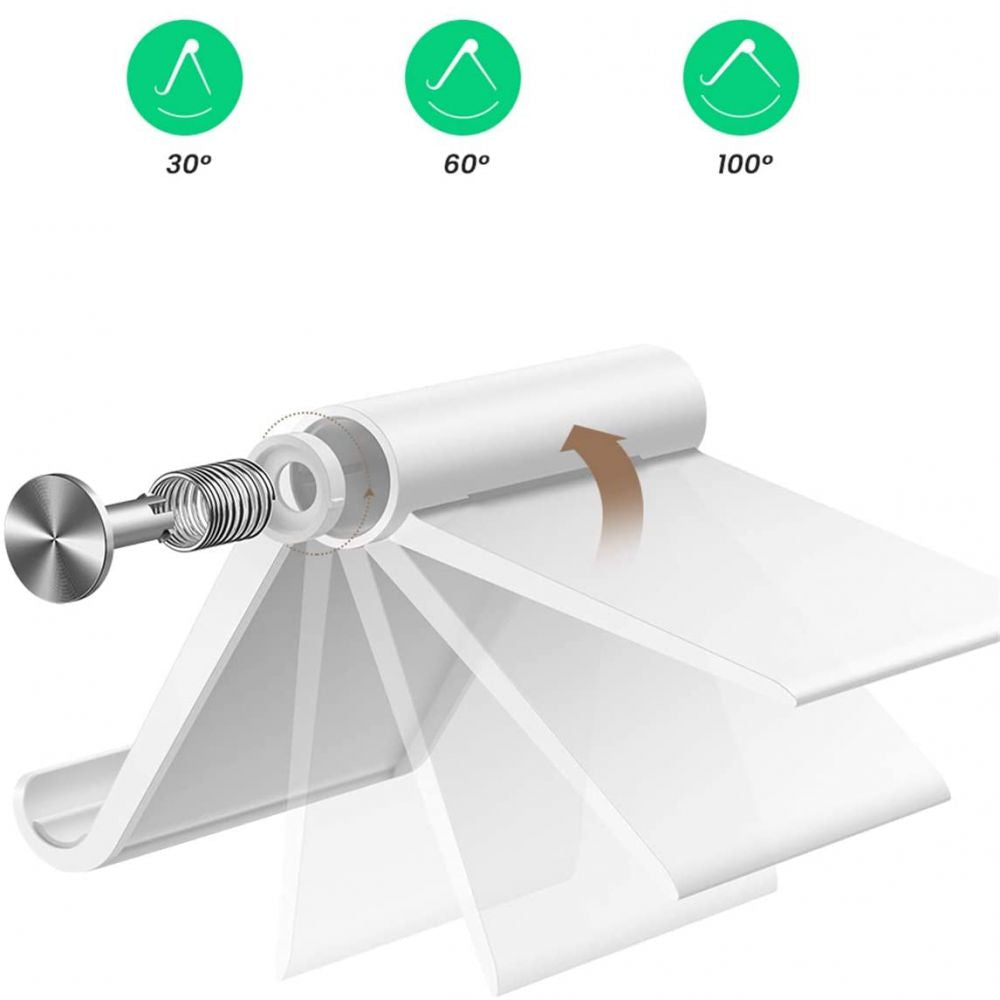 Support de bureau Techsuit ABS-BK1, 4 pouces - 7,9 pouces, Noir