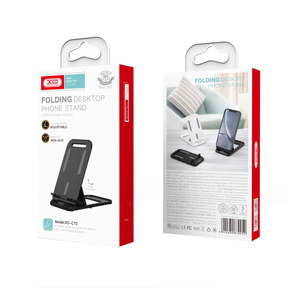 XO Design C73 Universaler Bürohalter, Schwarz