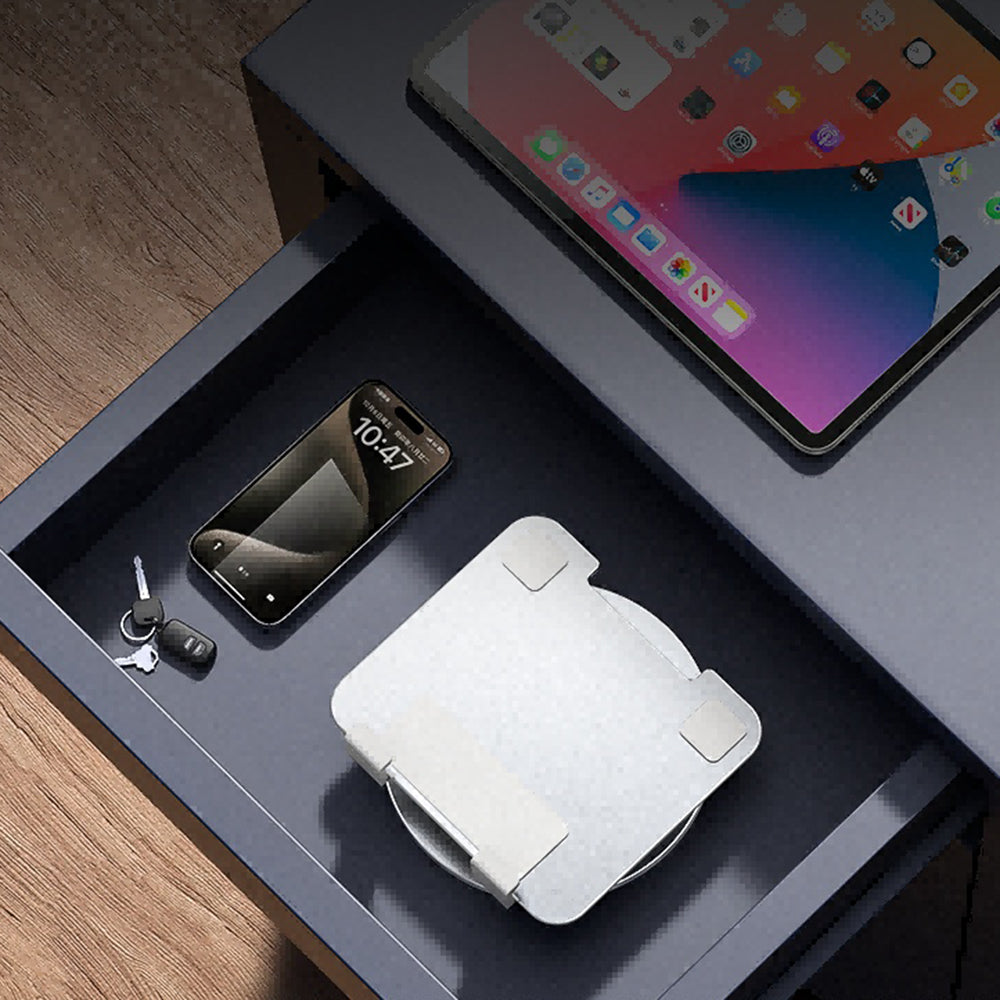 Yesido C293 Bürohalterung für Telefon / Tablet, 4,5 Zoll - 13 Zoll, Silber