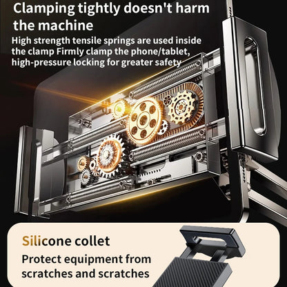 Support de bureau Yesido C296, 4 pouces - 12,9 pouces, Noir