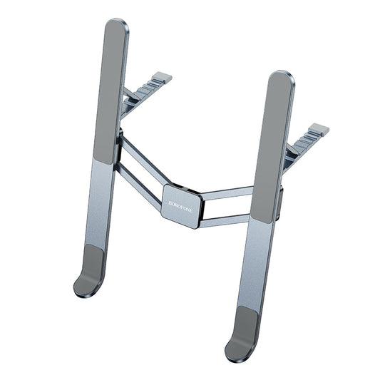 Borofone BH117 Graceful Laptopständer für max. 15,6 Zoll, Grau