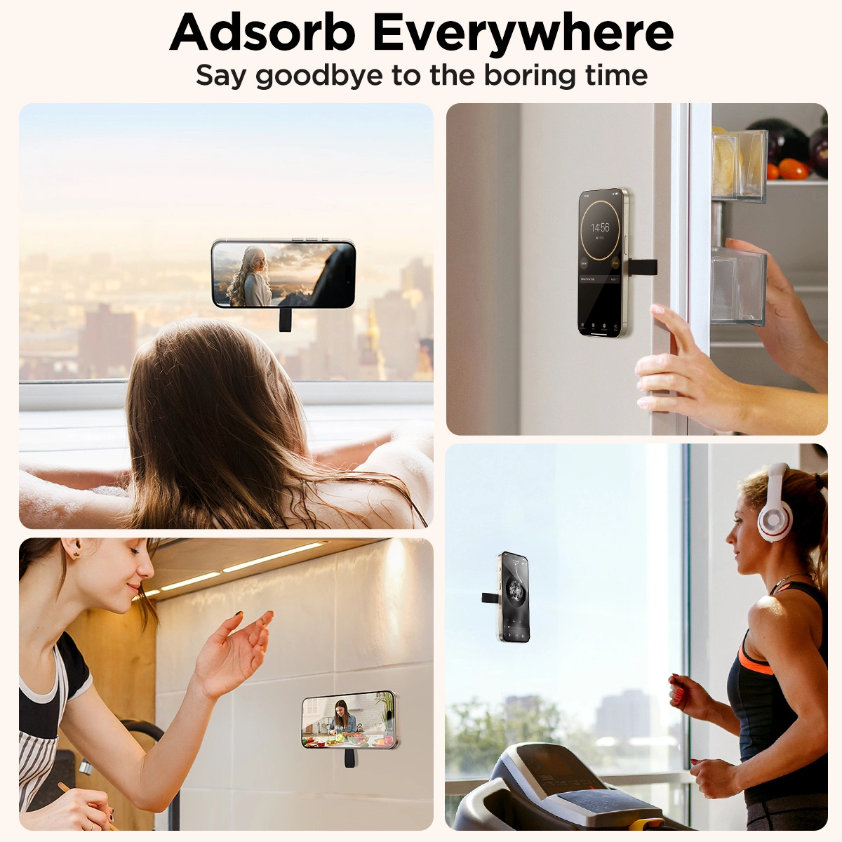 Support à Ventouses Joyroom JR-ZS393, Universel, Noir