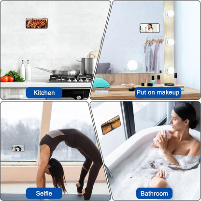 Techsuit SC-PAD Halterung mit Saugnäpfen, Grau