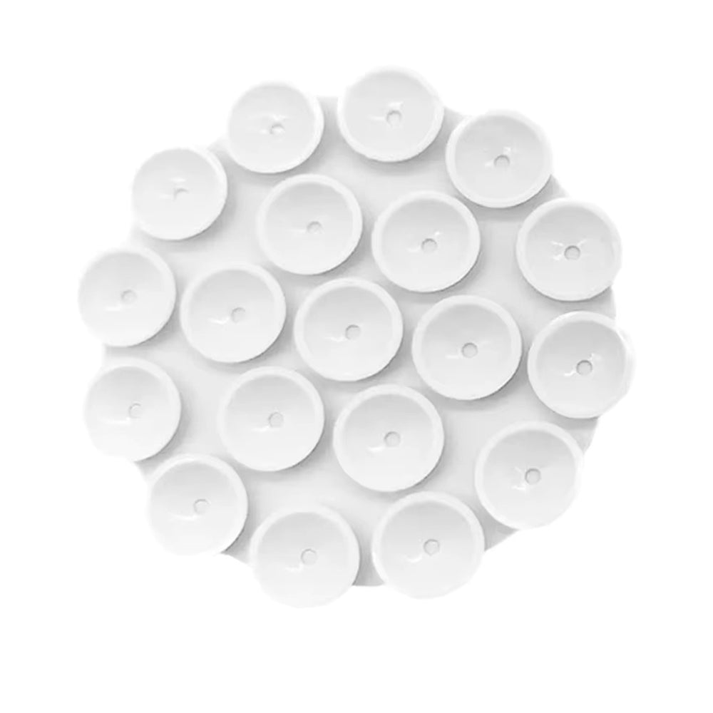 Support avec Ventouses Techsuit SW-CUP, Blanc