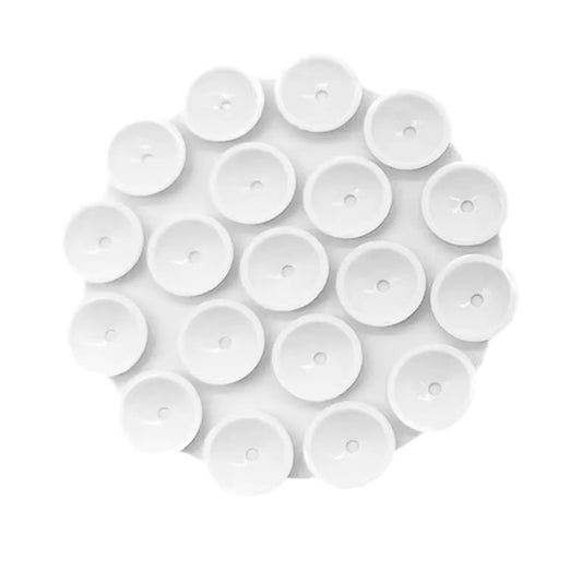 Techsuit SW-CUP Saugnapfhalterung, Weiß