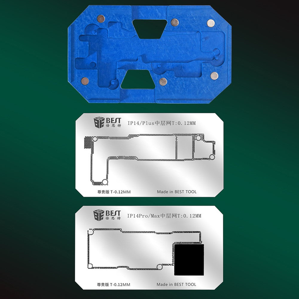 Support de Travail Reballing Best BST-084 pour Apple iPhone 14 Series