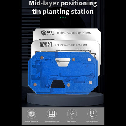 Support de Travail Reballing Best BST-084 pour Apple iPhone 14 Series