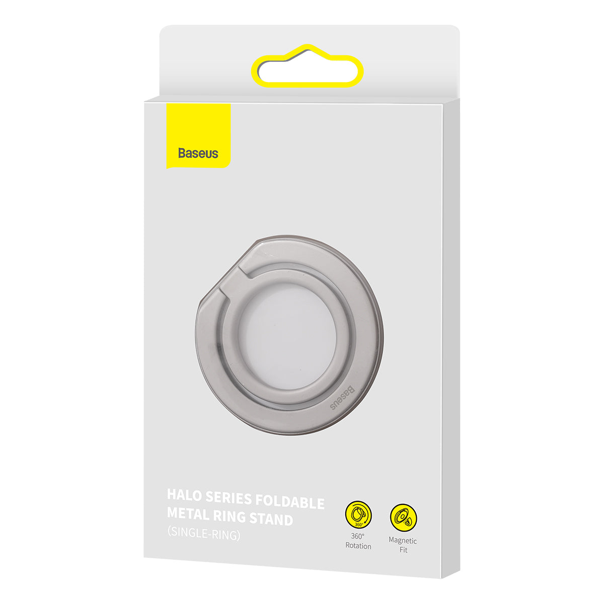 Support Anneau Baseus Halo, Universel, Argenté SUCH000012