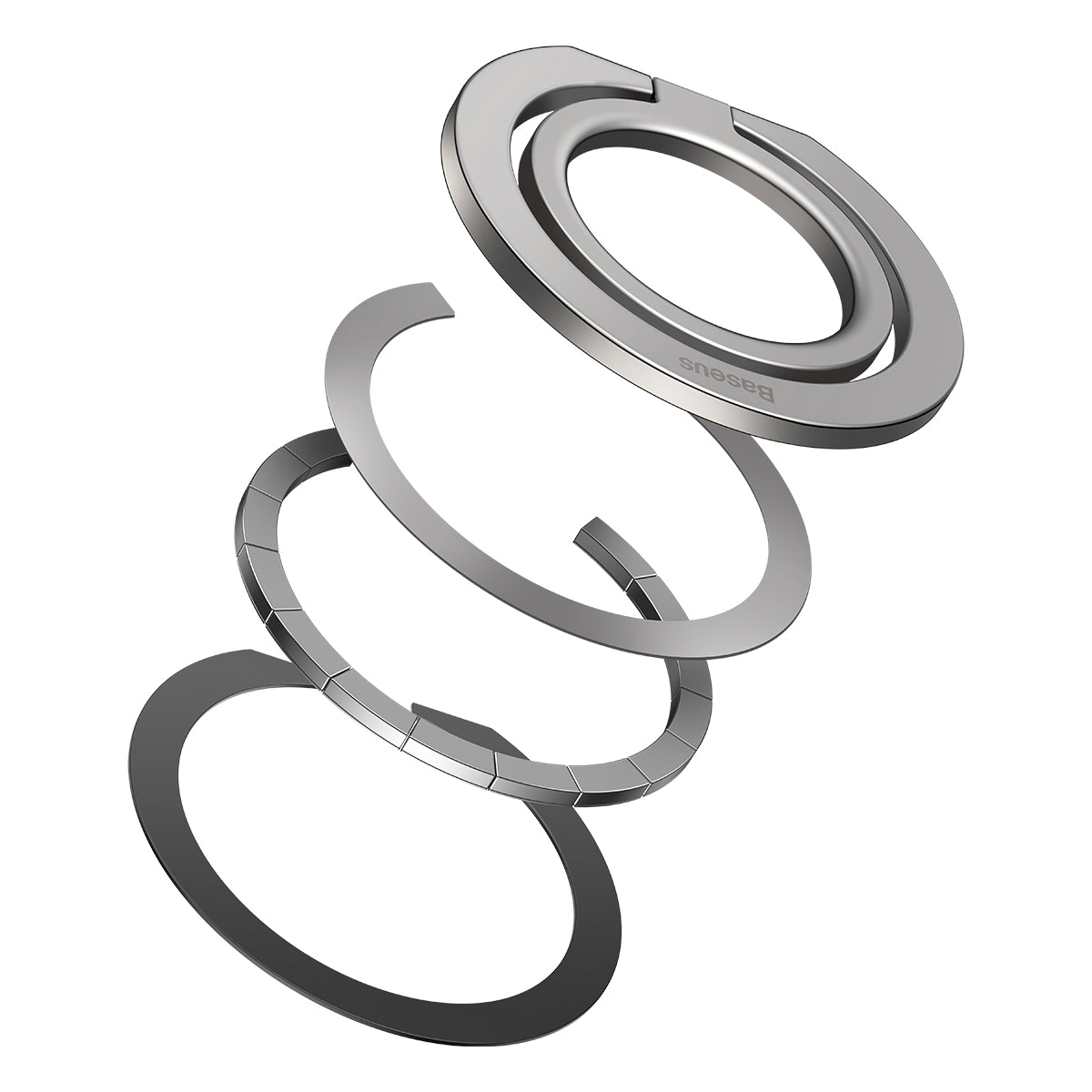 Support Anneau Baseus Halo, Universel, Argenté SUCH000012