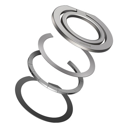 Support Anneau Baseus Halo, Universel, Argenté SUCH000012