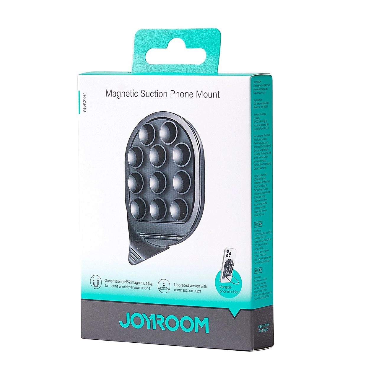 Joyroom JR-ZS418 Ringhalterung, Universal, Schwarz