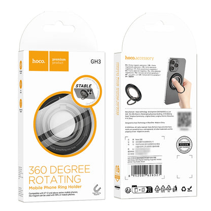 Support Anneau HOCO GH3, Noir