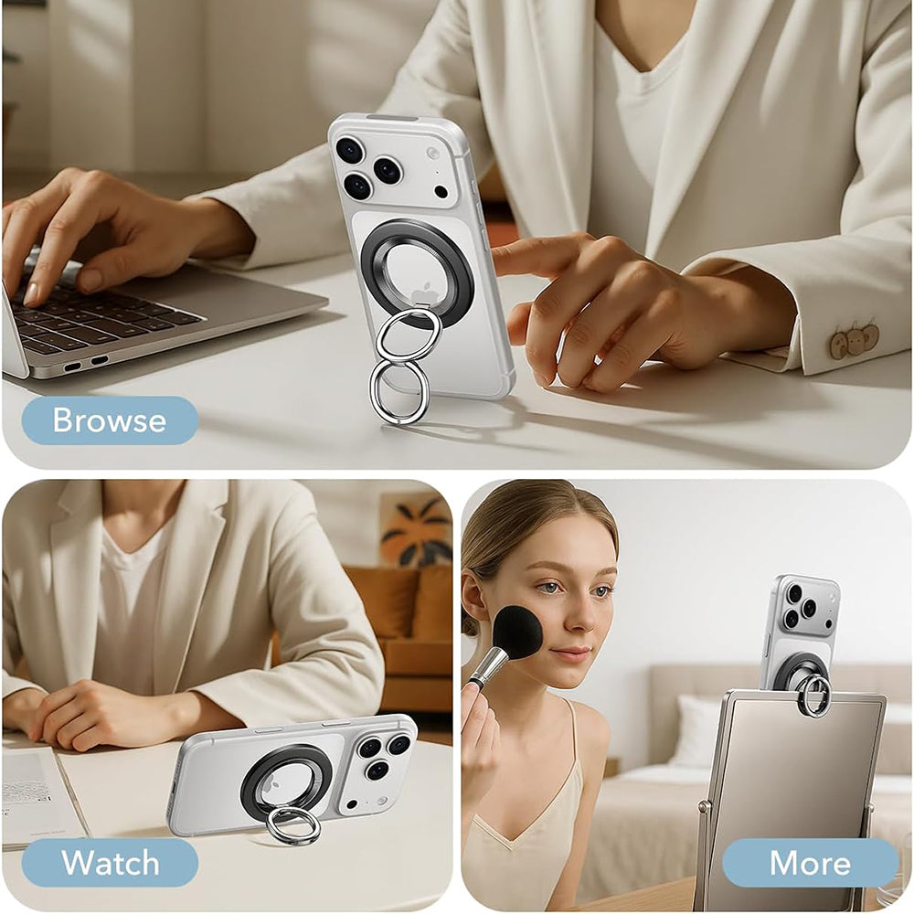 Support Anneau ESR HaloLock, Noir