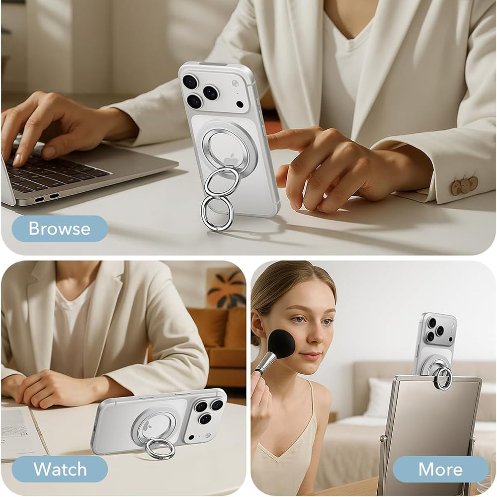 ESR HaloLock Ring Holder, White