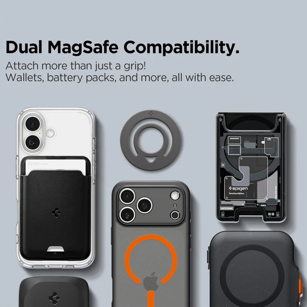 Support Anneau Spigen Dual Pop, Universel, Bleu AMP11368
