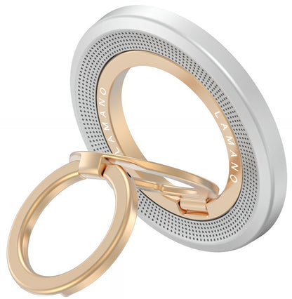 Tech-Protect MMR700 Lamano Ringhalter, Universal, Silber-Gold