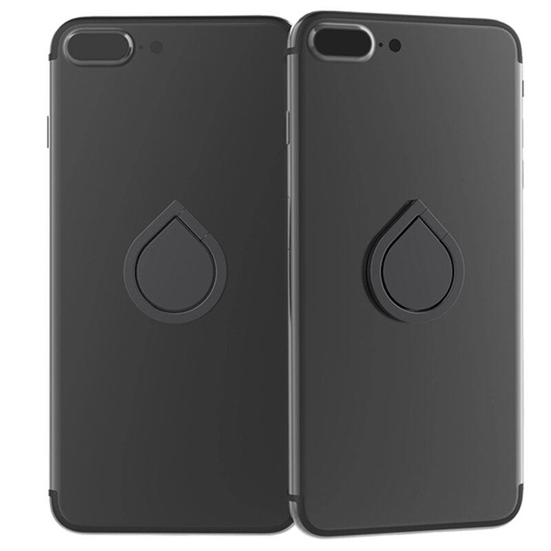 Techsuit Water Drop Universal Ring Holder, Black