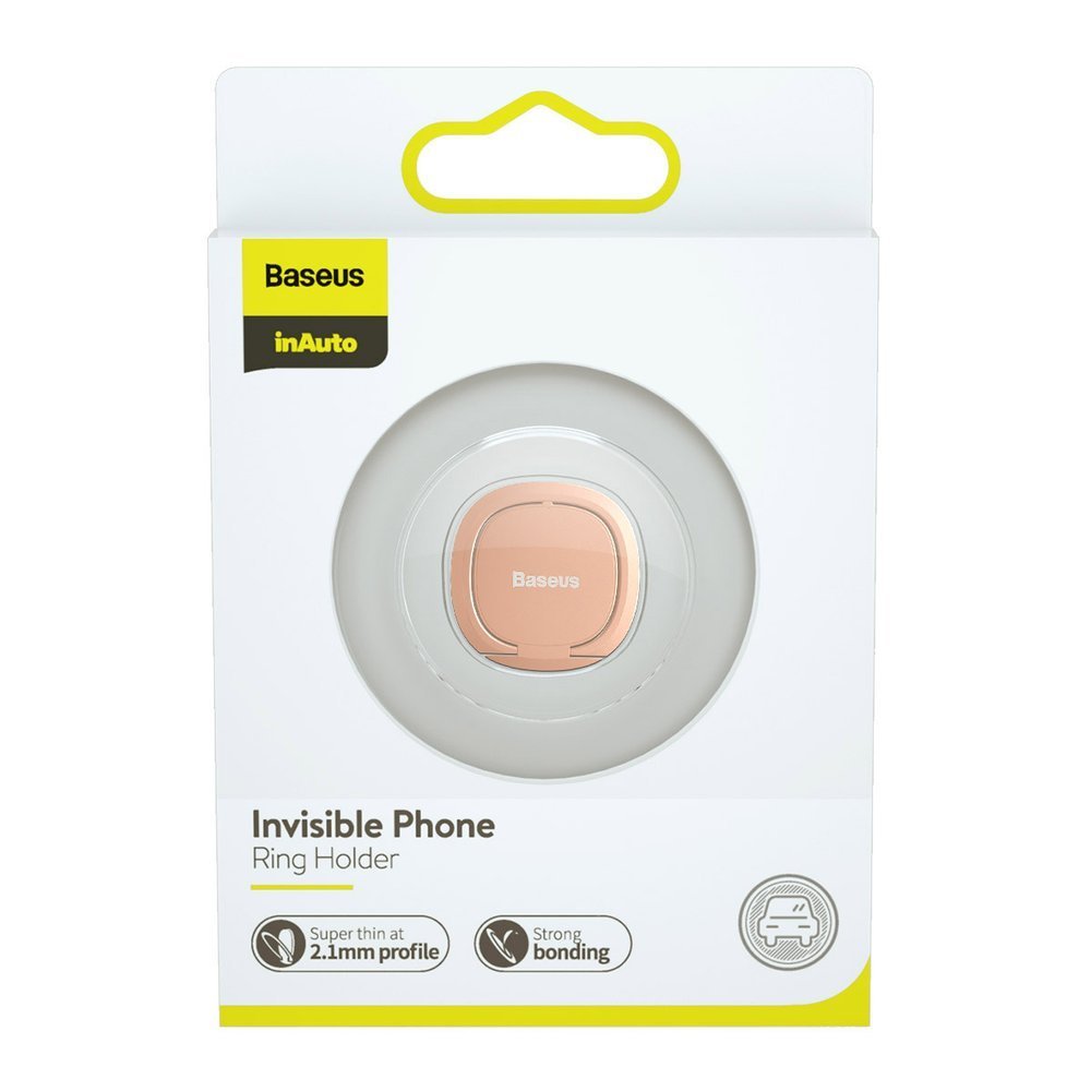 Baseus Ultrathin Ringhalter, Universal, Rosa SUYB-0R