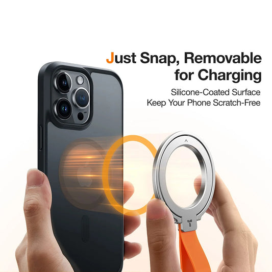 Torras Ostand Ringhalter, Silberfarben