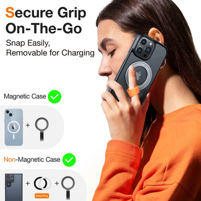 Support Anneau Torras Ostand, Noir