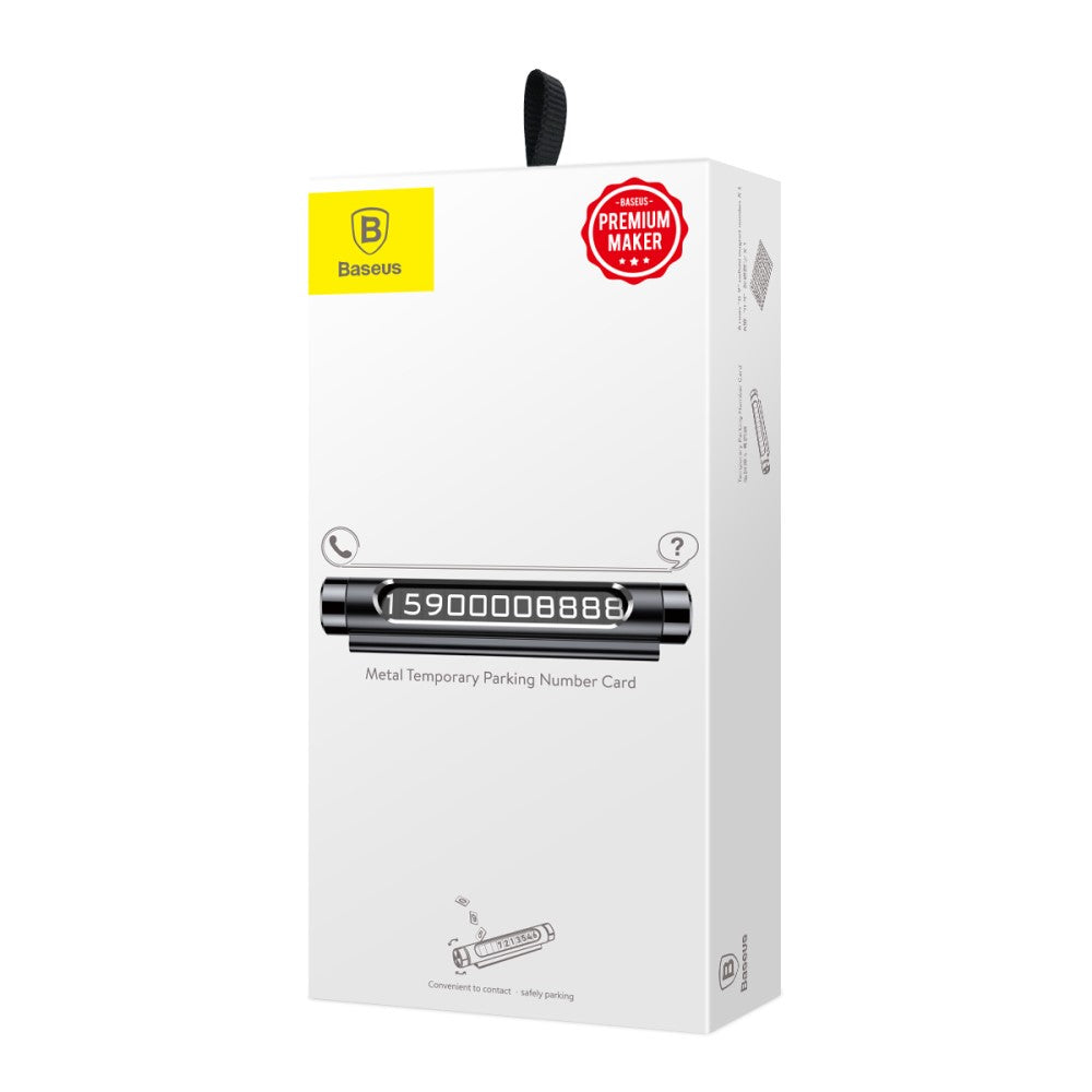Support Numéro Téléphone Auto Baseus ACNUM-01