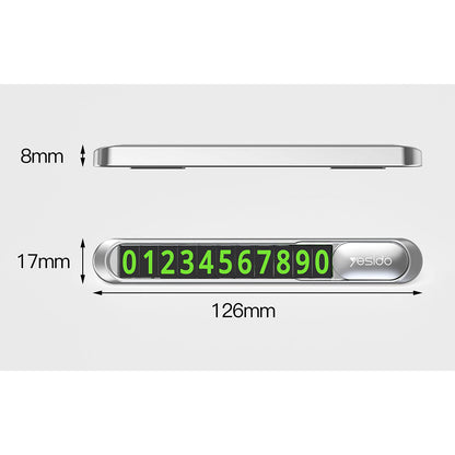 Yesido C88 Car Phone Number Holder