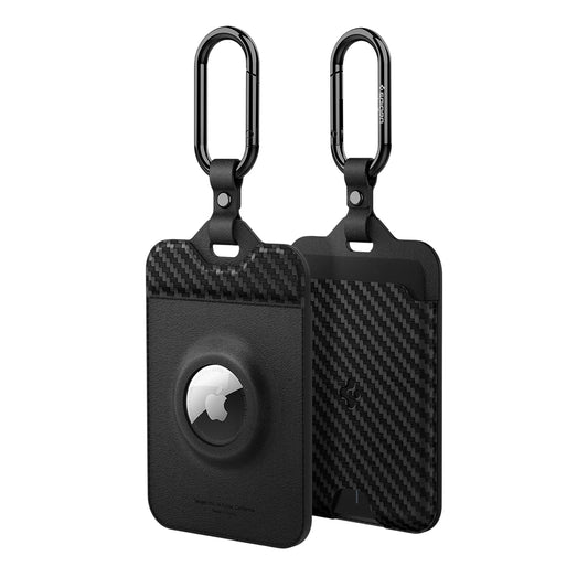 Support Clé Carte Spigen Air Fit pour Tesla / Apple AirTag, Set de 2 pièces ACP08793