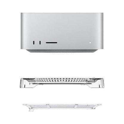 Support Spigen LD202 pour Apple Mac Studio, transparent AMP04796