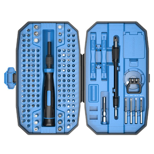Tournevis Jiafa MT-T152, 152 en 1, Bleu