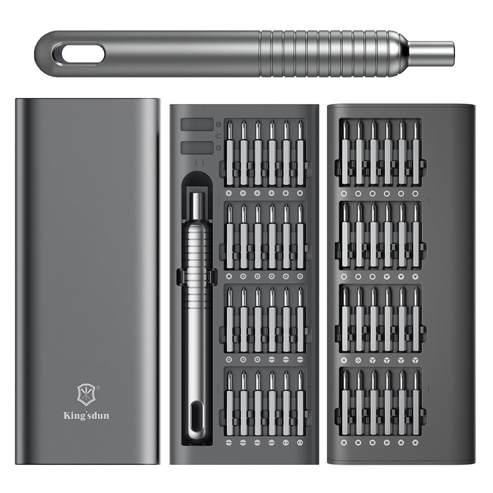 King'sdun Schraubendreher KS-840117, 51in1, Grau