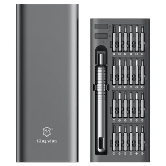 Tournevis King'sdun KS-840117, 51 en 1, Gris