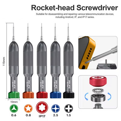 Relife RL-717A Schraubendreher, 5in1