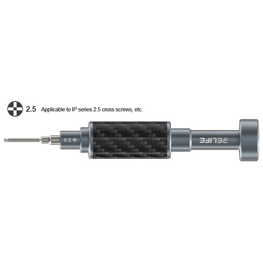 Tournevis Relife RL-729, Cruciforme Creux 2.5mm