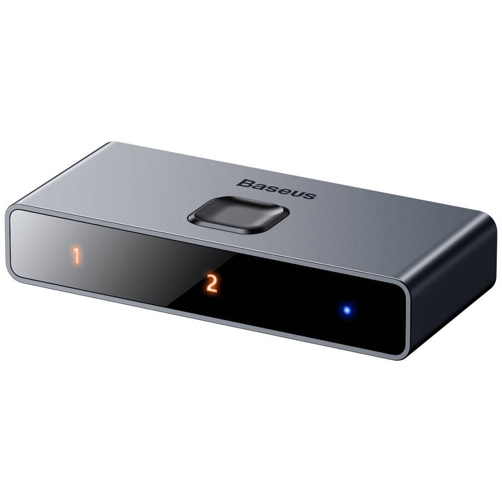 Commutateur Vidéo Baseus Matrix, Gris CAHUB-BC0G