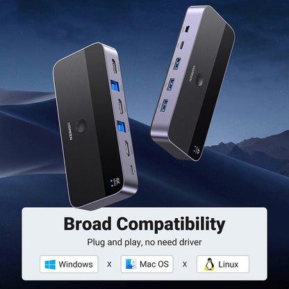 Switch Vidéo HDMI UGREEN CM664, Noir