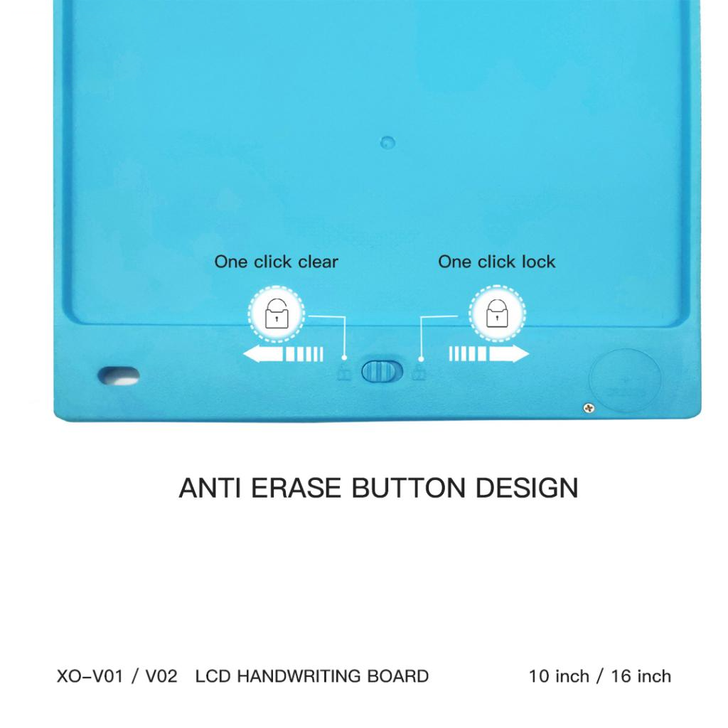 Tablette pour Dessin / Écriture XO Design V02, 16 pouces, Bleue