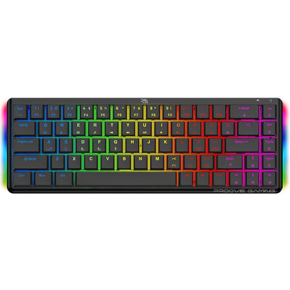 Clavier Gaming Sans Fil Proove AFK, RGB, BT / Wi-Fi / Filaire, 1.5m, Noir WKAFKEN22001