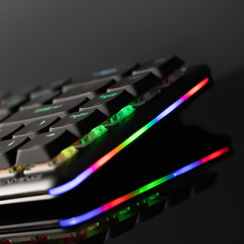 Clavier Gaming Sans Fil Proove AFK, RGB, BT / Wi-Fi / Filaire, 1.5m, Noir WKAFKEN22001