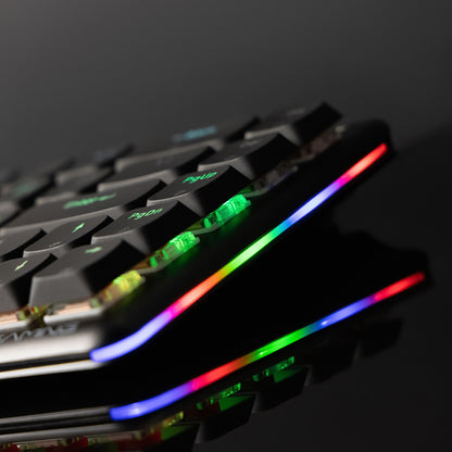 Clavier Gaming Sans Fil Proove AFK, RGB, BT / Wi-Fi / Filaire, 1.5m, Noir WKAFKEN22001