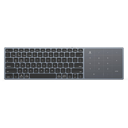 Wireless-Tastatur DUX DUCIS LK, BT / Wi-Fi, Schwarz