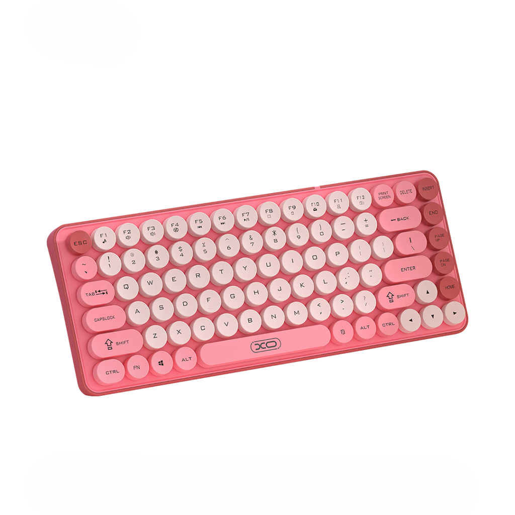 Drahtlose Tastatur XO Design KB-12, BT / Wi-Fi, Rosa
