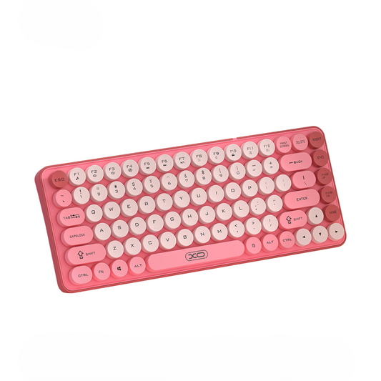 Clavier sans fil XO Design KB-12, BT / Wi-Fi, Rose