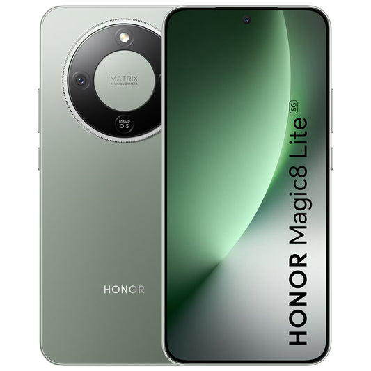 Téléphone Mobile Honor Magic8 Lite 5G Dual SIM, 256GB, 8GB, Forest Green 5109BYQU