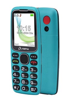 Téléphone Mobile Olympia Star, 32MB, Turquoise 2245