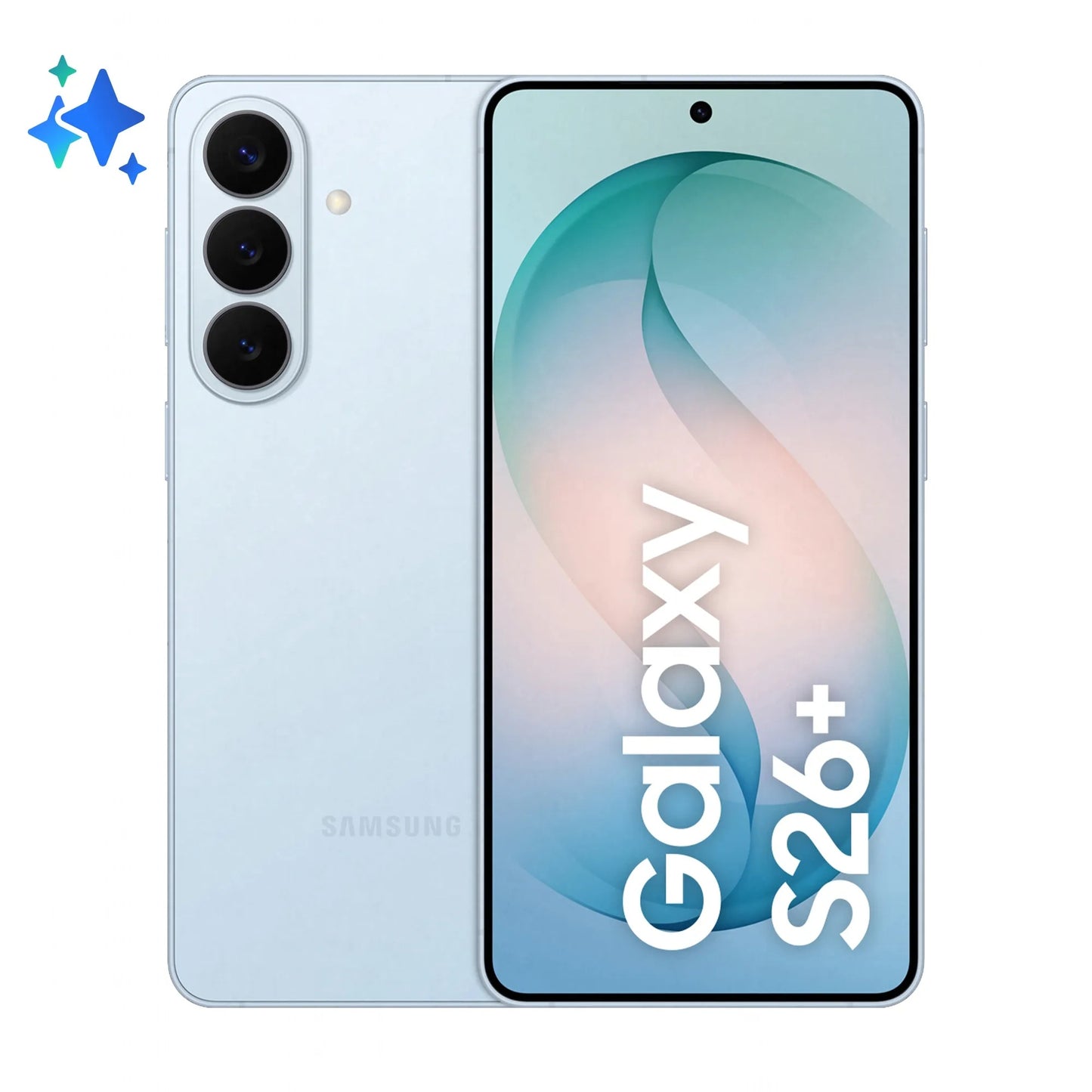Samsung Galaxy S26+ Mobiltelefon, 512GB, 12GB, Sky Blue EU SM-S947BLBGEUE