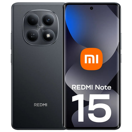 Téléphone Mobile Xiaomi Redmi Note 15 4G, 128GB, 6GB, Noir MZB0M8GEU