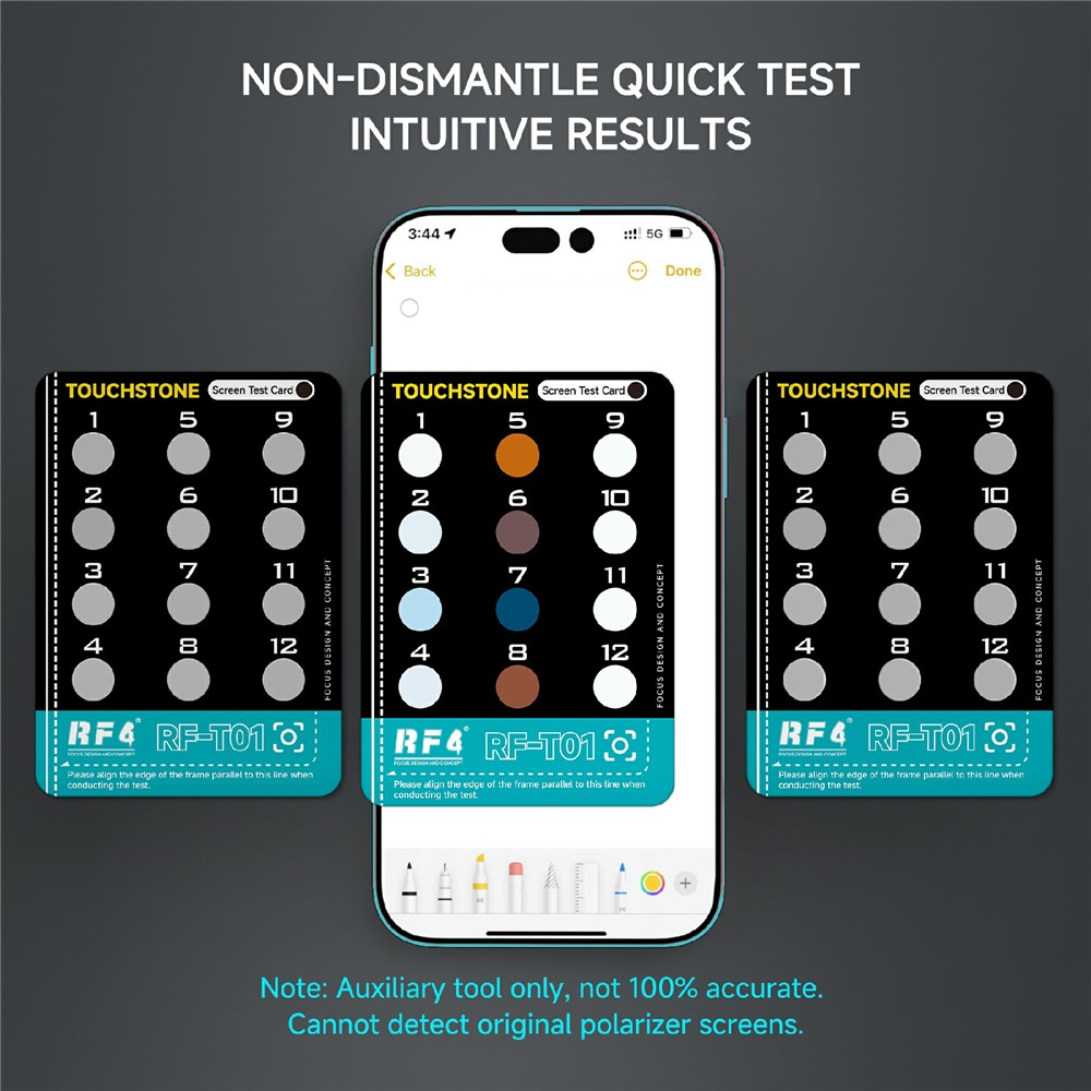 Testeur de Polarisation d'Écran RF4 RF-T01 pour Apple iPhone 12 - 17 Series