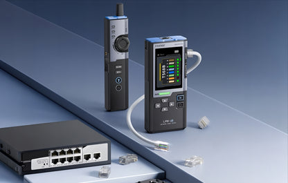 Testeur de service Fnirsi LPM-10A pour câbles RJ45 / RJ11